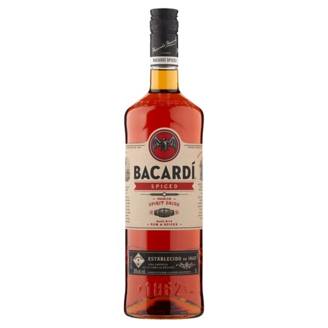 Bacardi Spiced Rum 1 L  