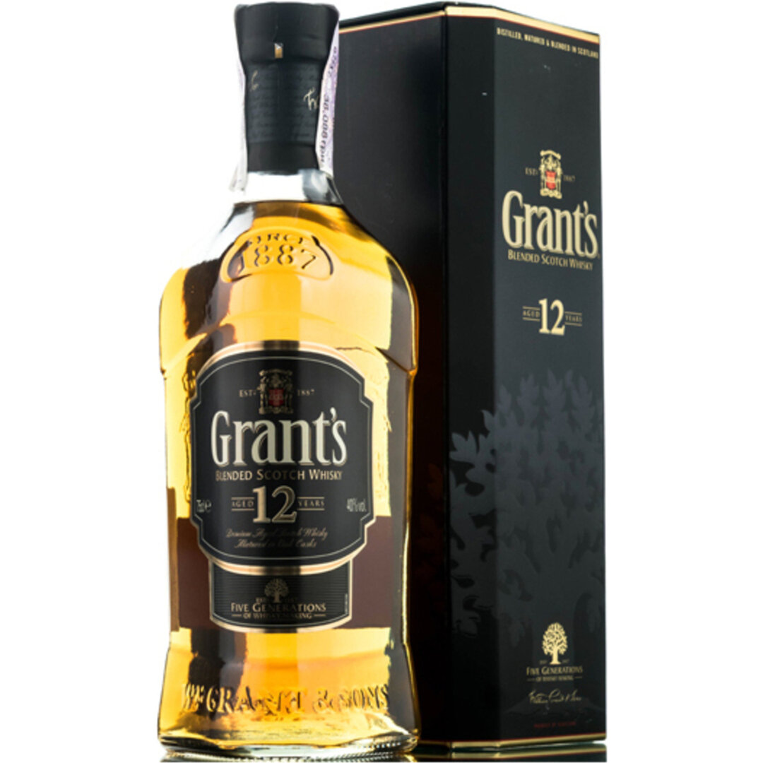Grants 0,75 L 12 Years Old 