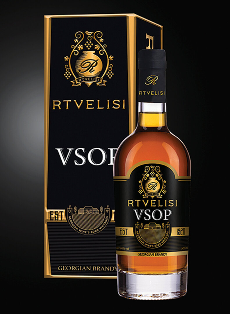 RTVELISI V.S.O.P brandy 0.5 L
