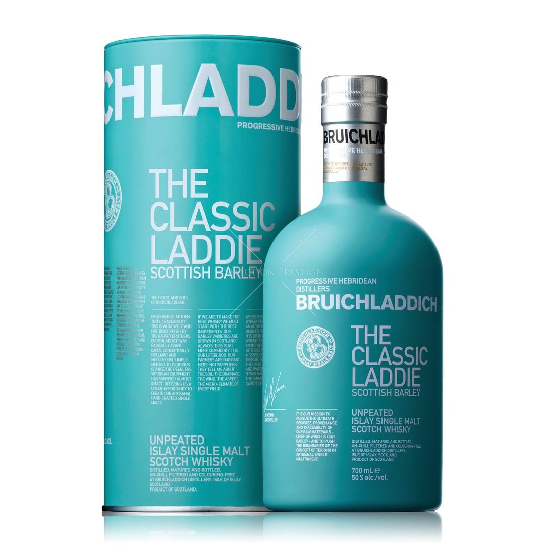 Bruichladdich Classic Laddie 0,7 L Tin Box Scottish Barley